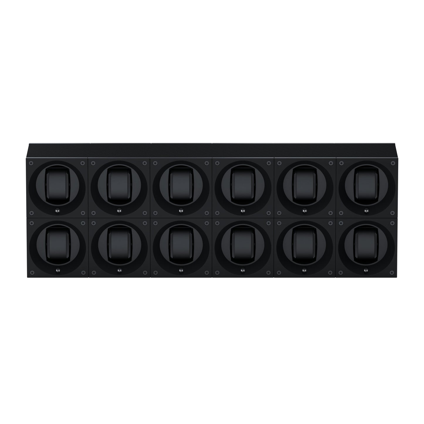 Masterbox 12 Carbon Watches: Rotating Case for Automatic Watches