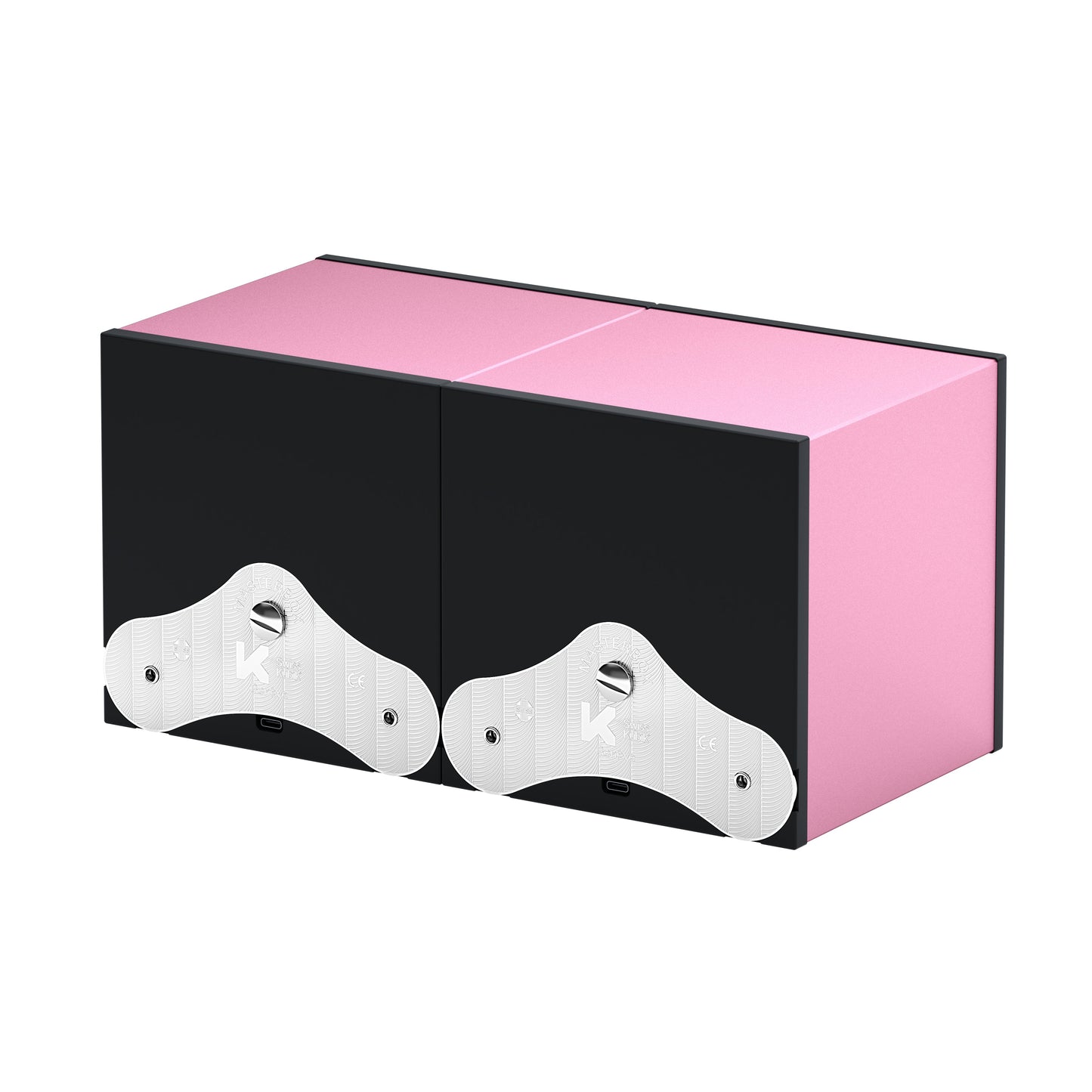 SwissKubik: Masterbox Aluminum Pink automatic watch winder for 2 watches