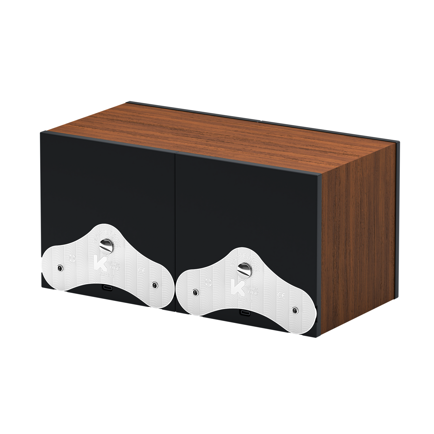SwissKubik: Masterbox Oak Wood Automatic Watch Winder for 2 Watches