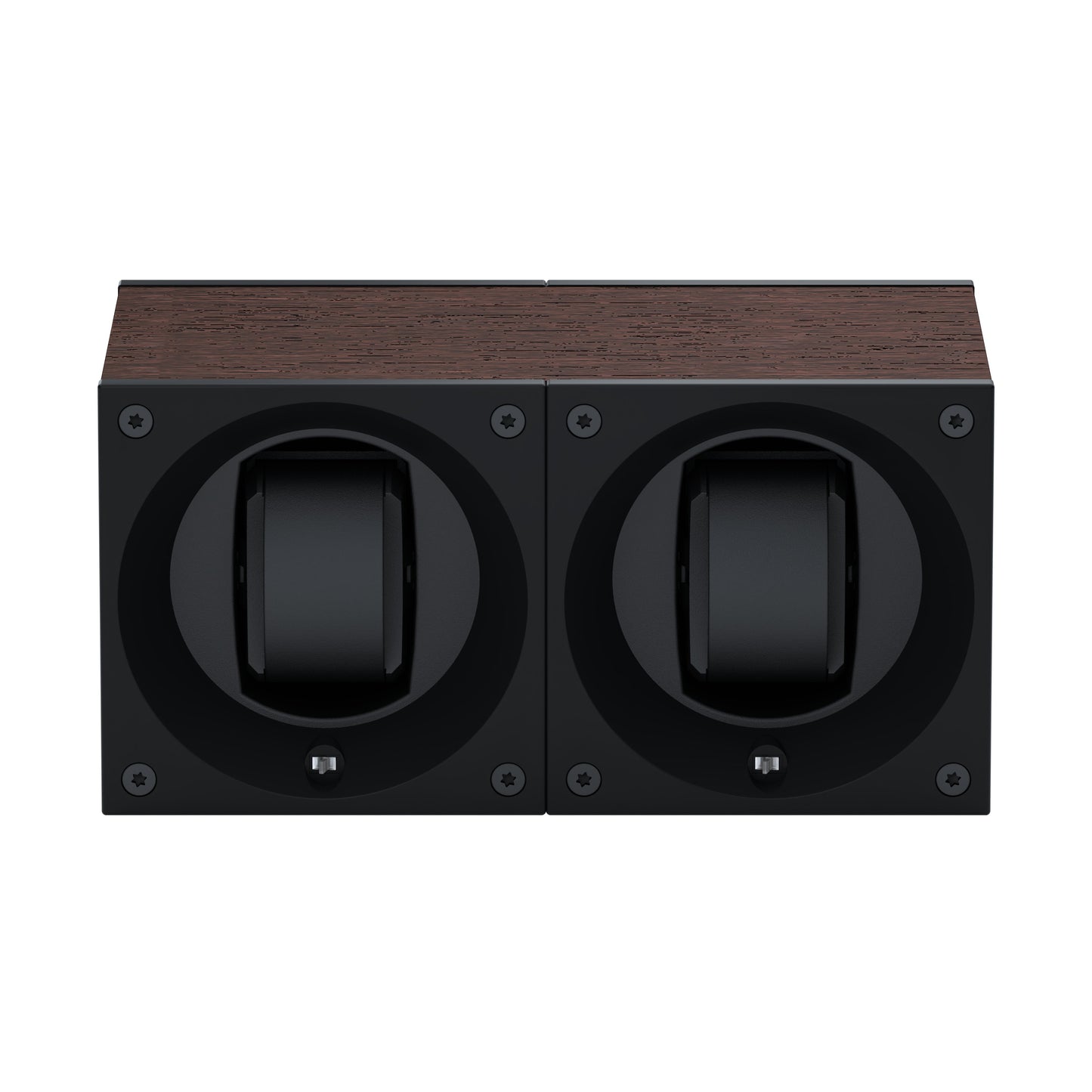 Masterbox 2 watches Natural Wenge Wood: rotating case for automatic watches