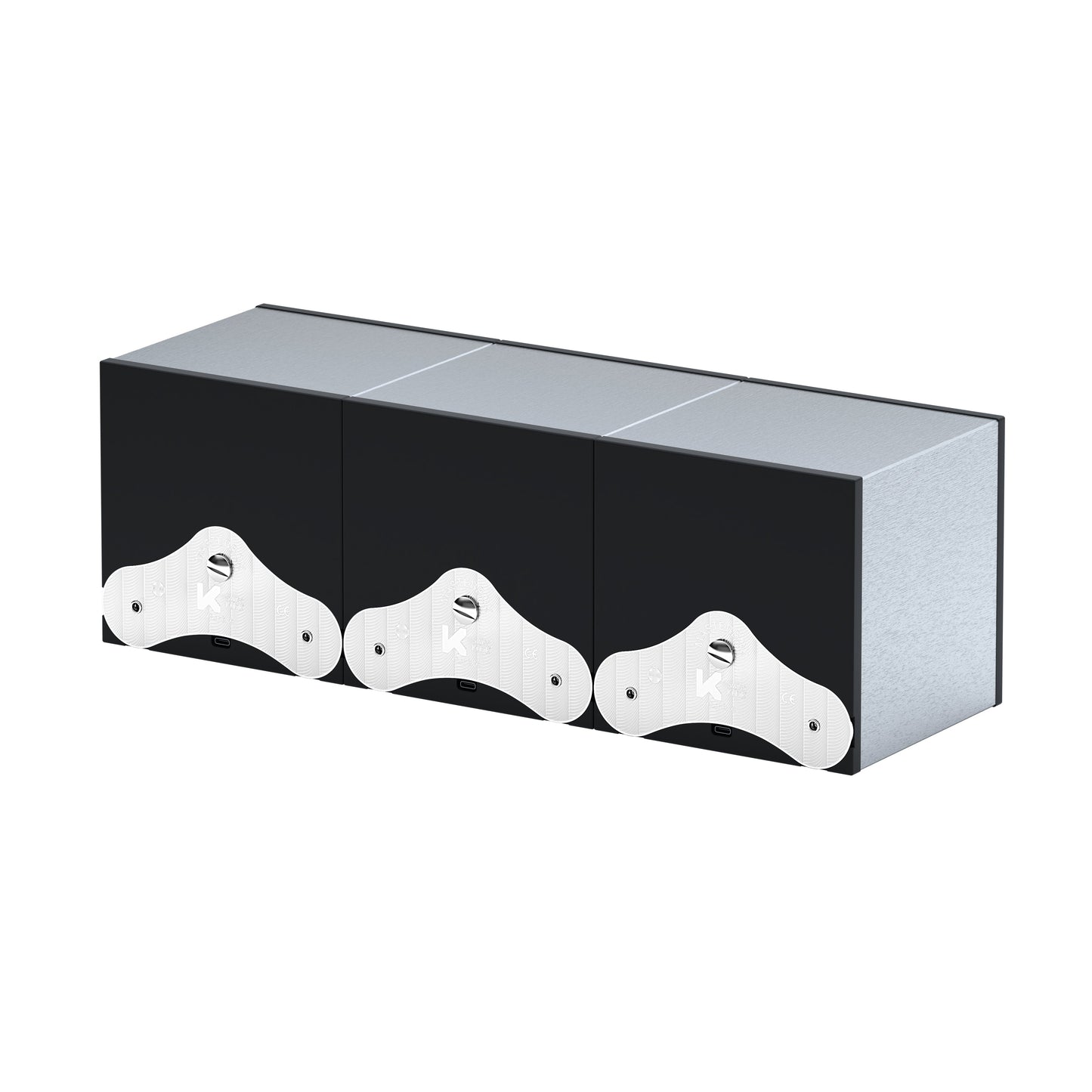SwissKubik: Masterbox Brushed Aluminum Automatic Watch Winder for 3 Watches