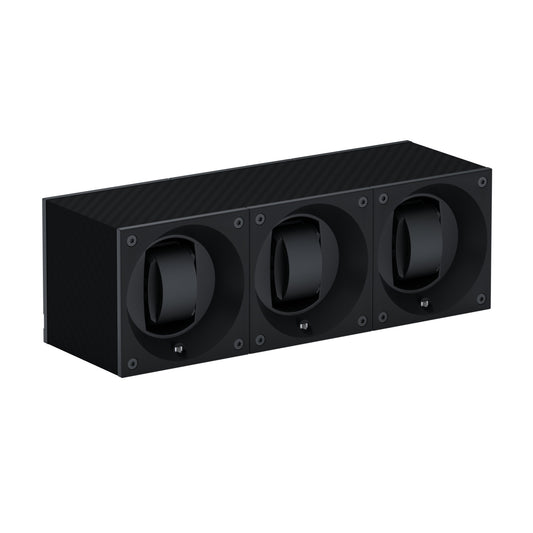 Automatic watch winder: Masterbox 3 watches Carbon Black