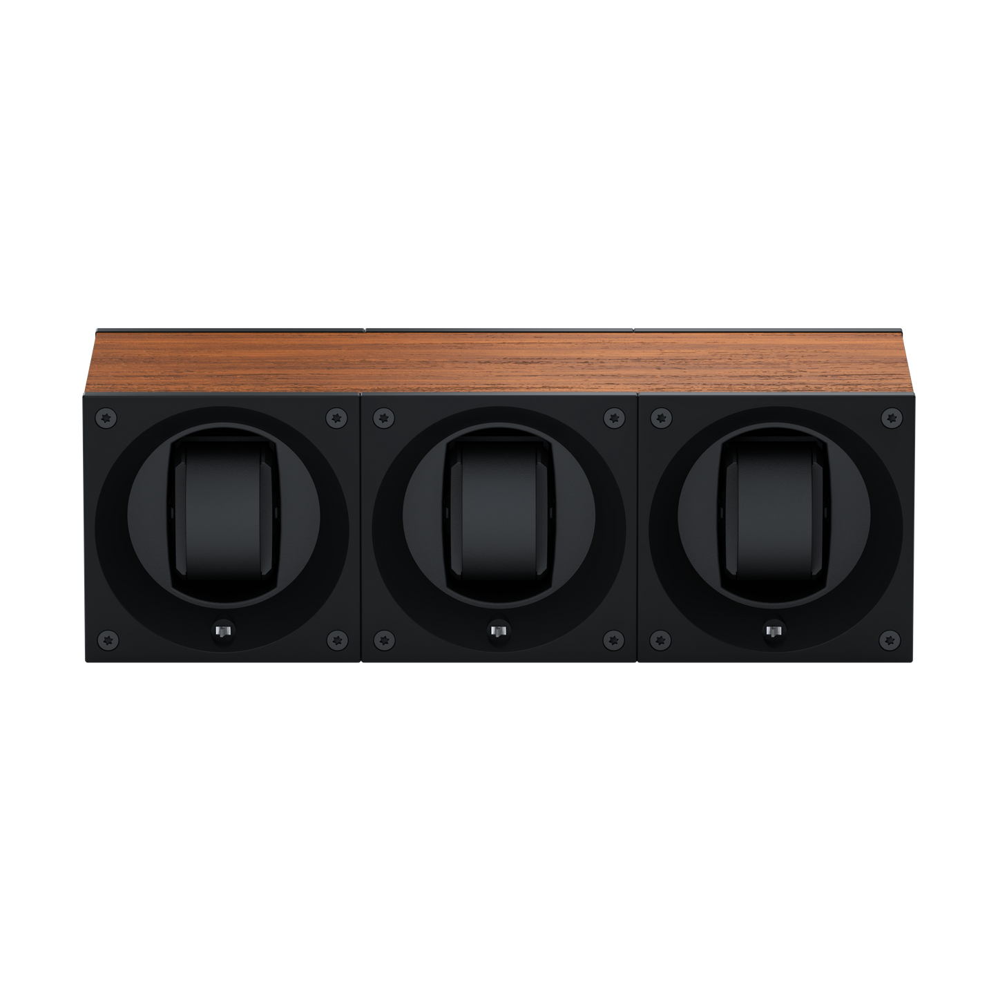 Masterbox 3 Oak Wood Watches: rotating case for automatic watches