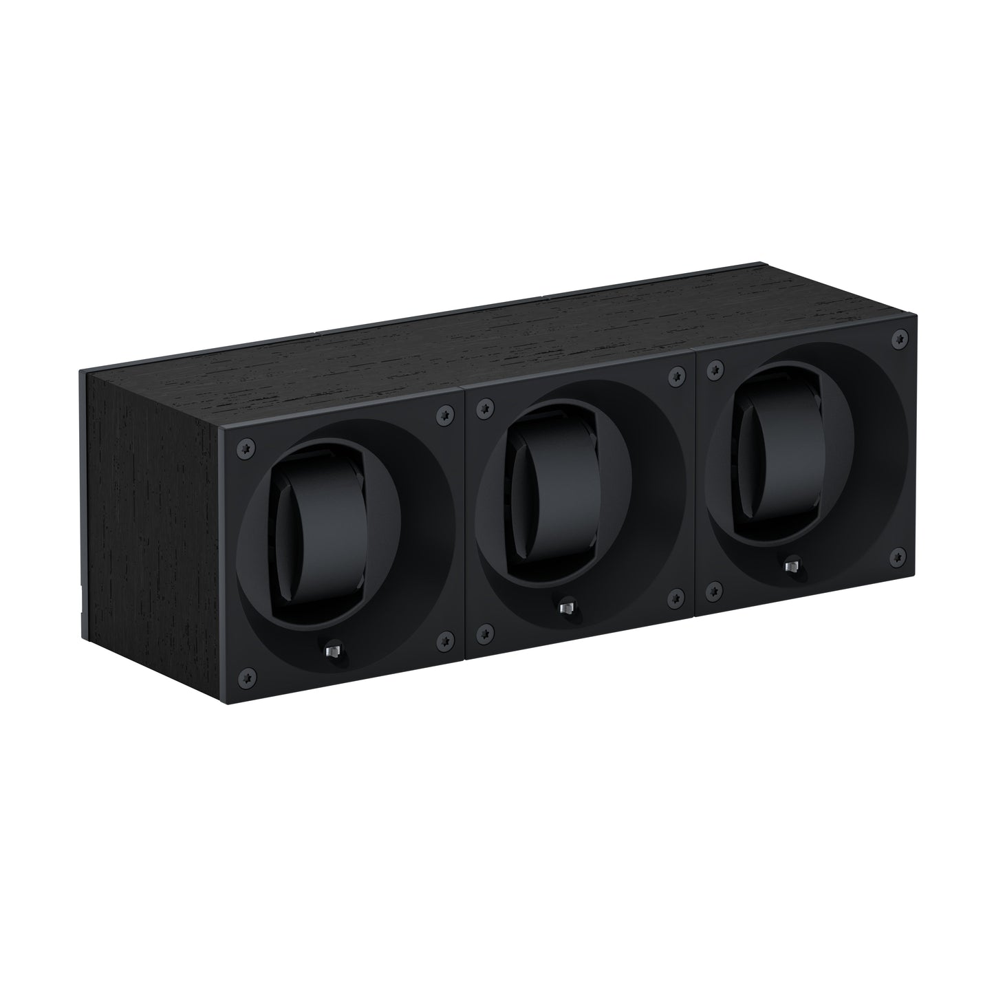 Automatic watch winder: Masterbox 3 watches Wenge Wood Black