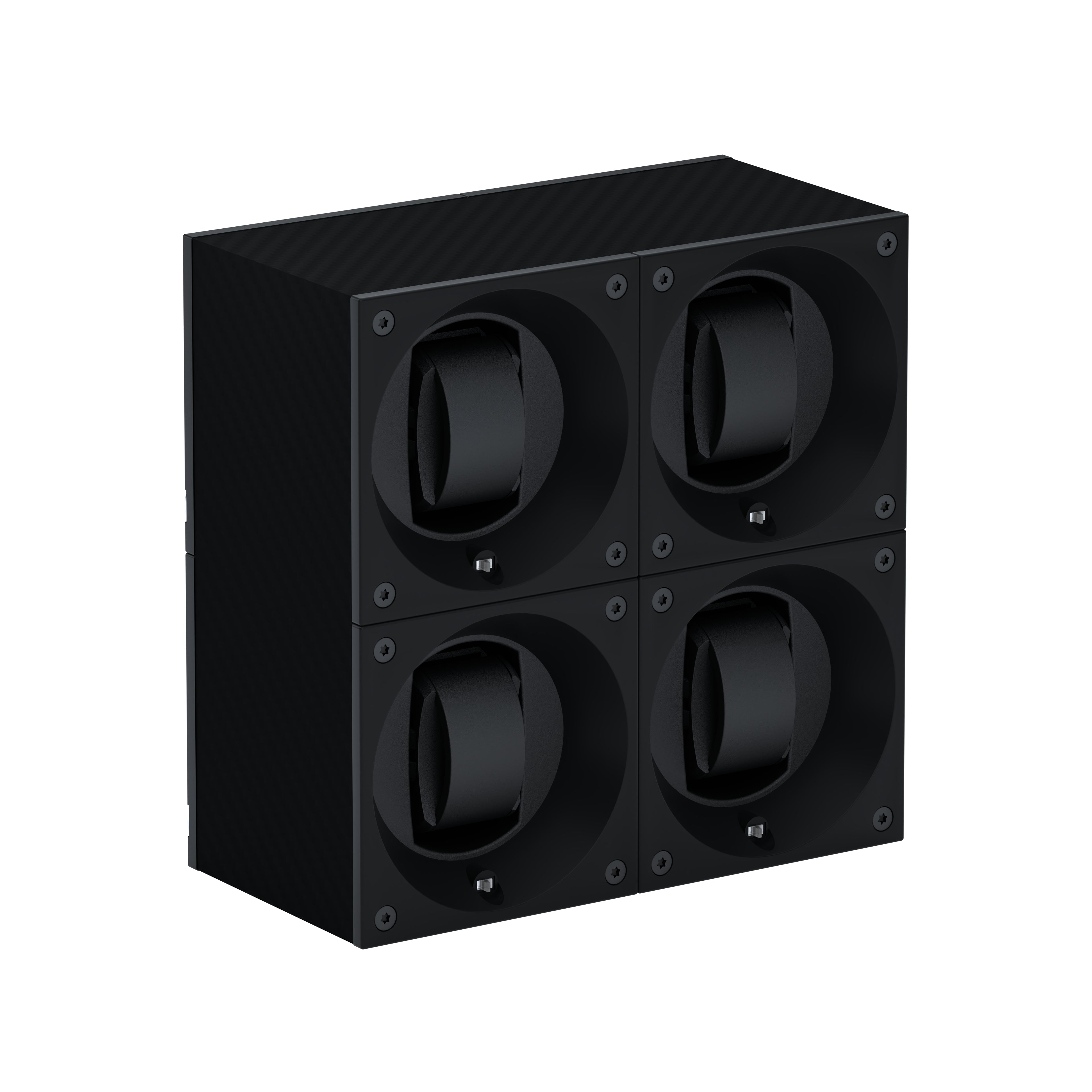 Automatic watch winder: Masterbox 4 watches Carbon Black