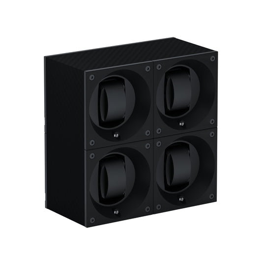Automatic watch winder: Masterbox 4 watches Carbon Black