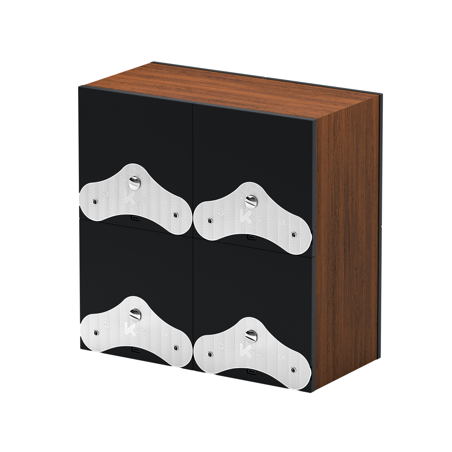 SwissKubik: Masterbox Oak Wood Automatic Watch Winder for 4 Watches