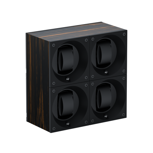 Automatic watch winder: Masterbox 4 watches Palm wood