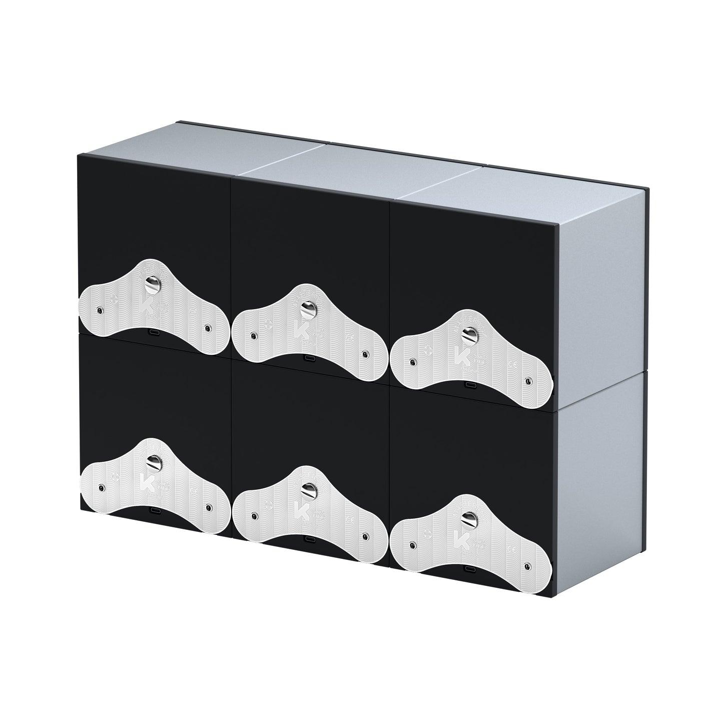 SwissKubik: Masterbox Aluminum Silver Automatic Watch Winder for 6 Watches