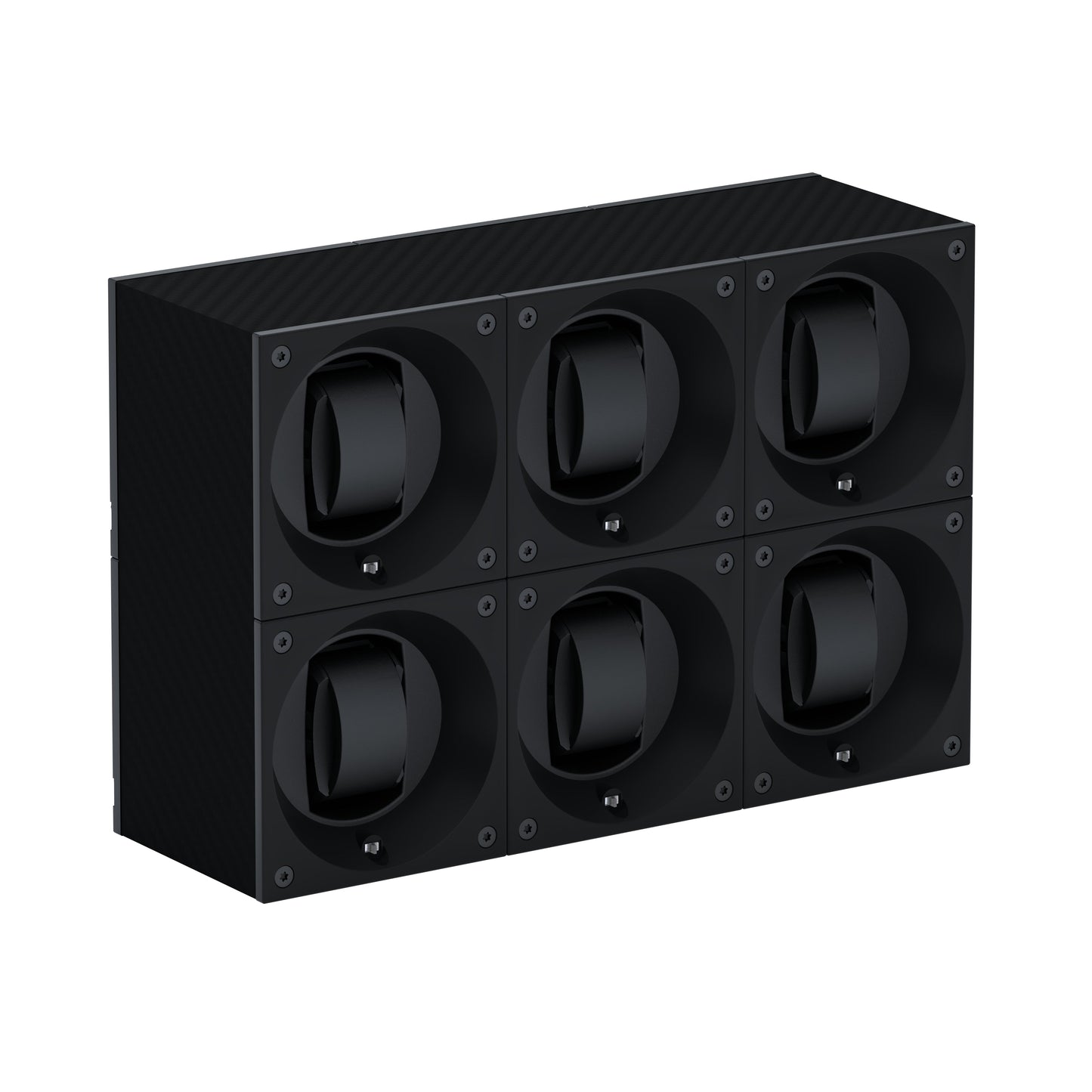 Automatic watch winder: Masterbox 6 watches Carbon Black
