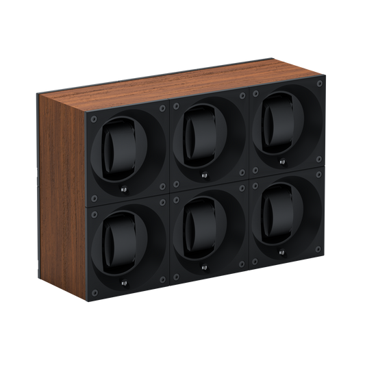 Automatic watch winder: Masterbox 6 watches Oak wood