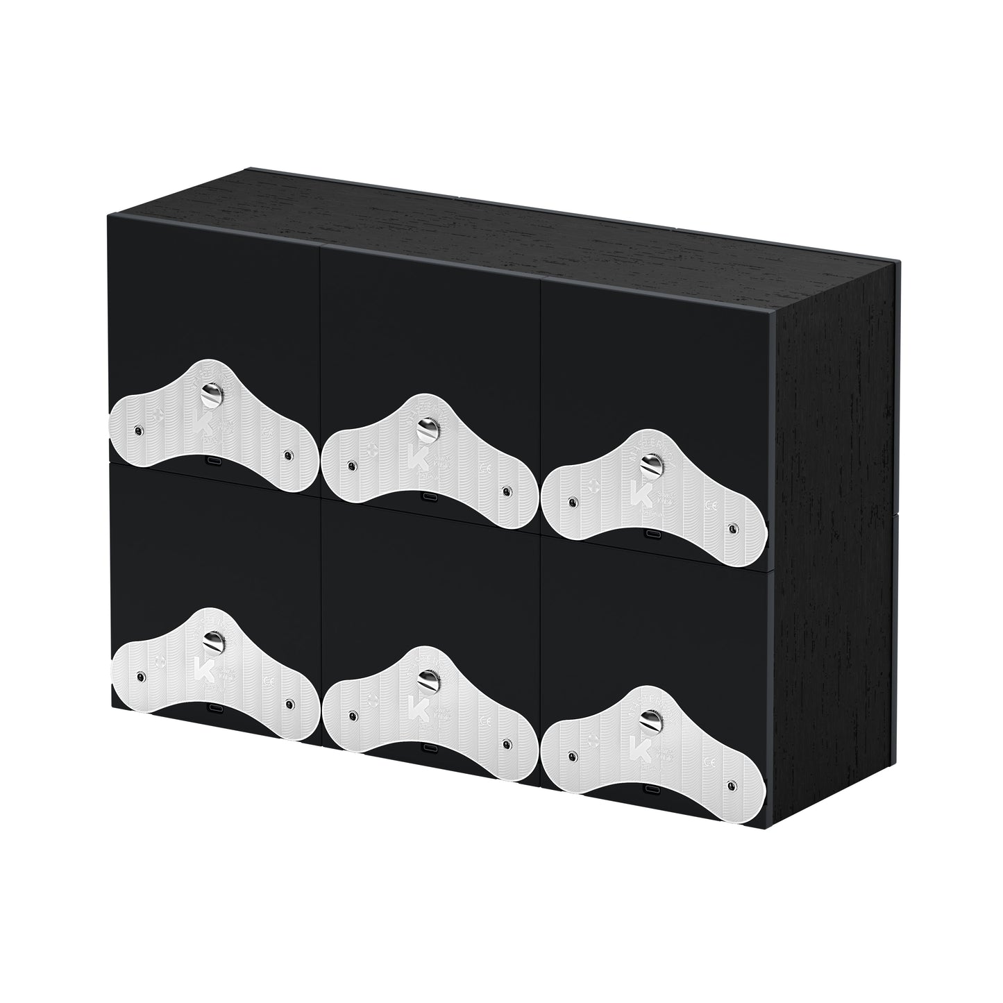 SwissKubik: Masterbox automatic watch winder in Wenge Black Wood for 6 watches