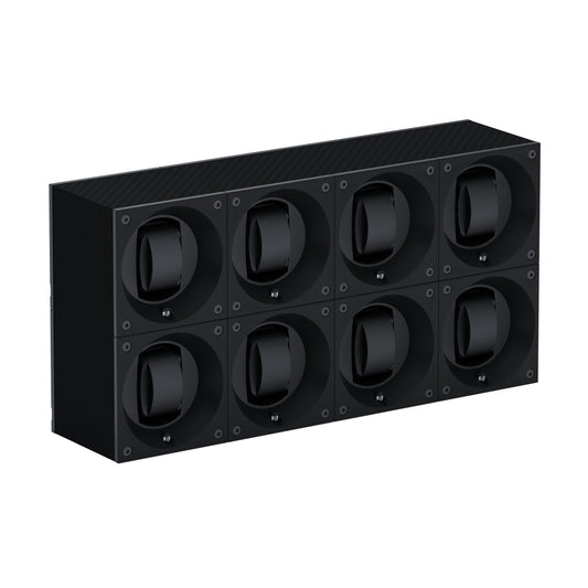 Automatic watch winder: Masterbox 8 watches Carbon Black