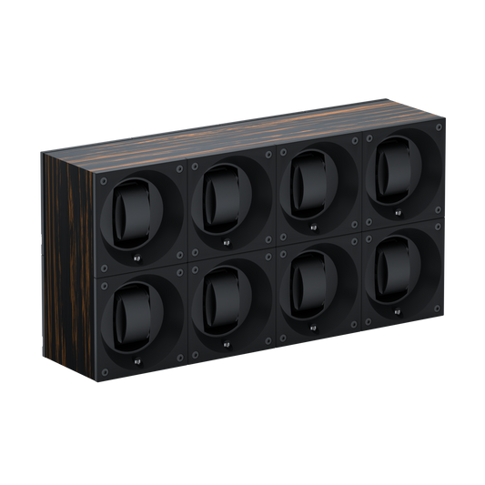 Automatic watch winder: Masterbox 8 watches Palm wood