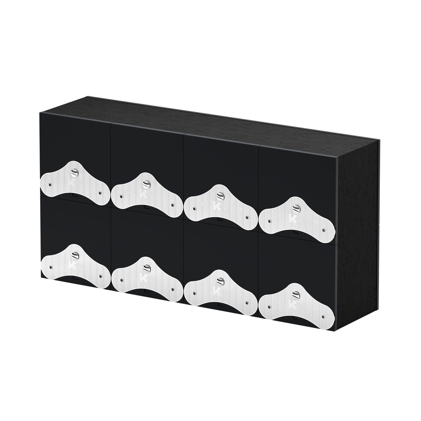 SwissKubik: Masterbox automatic watch winder in Wenge Black Wood for 8 watches