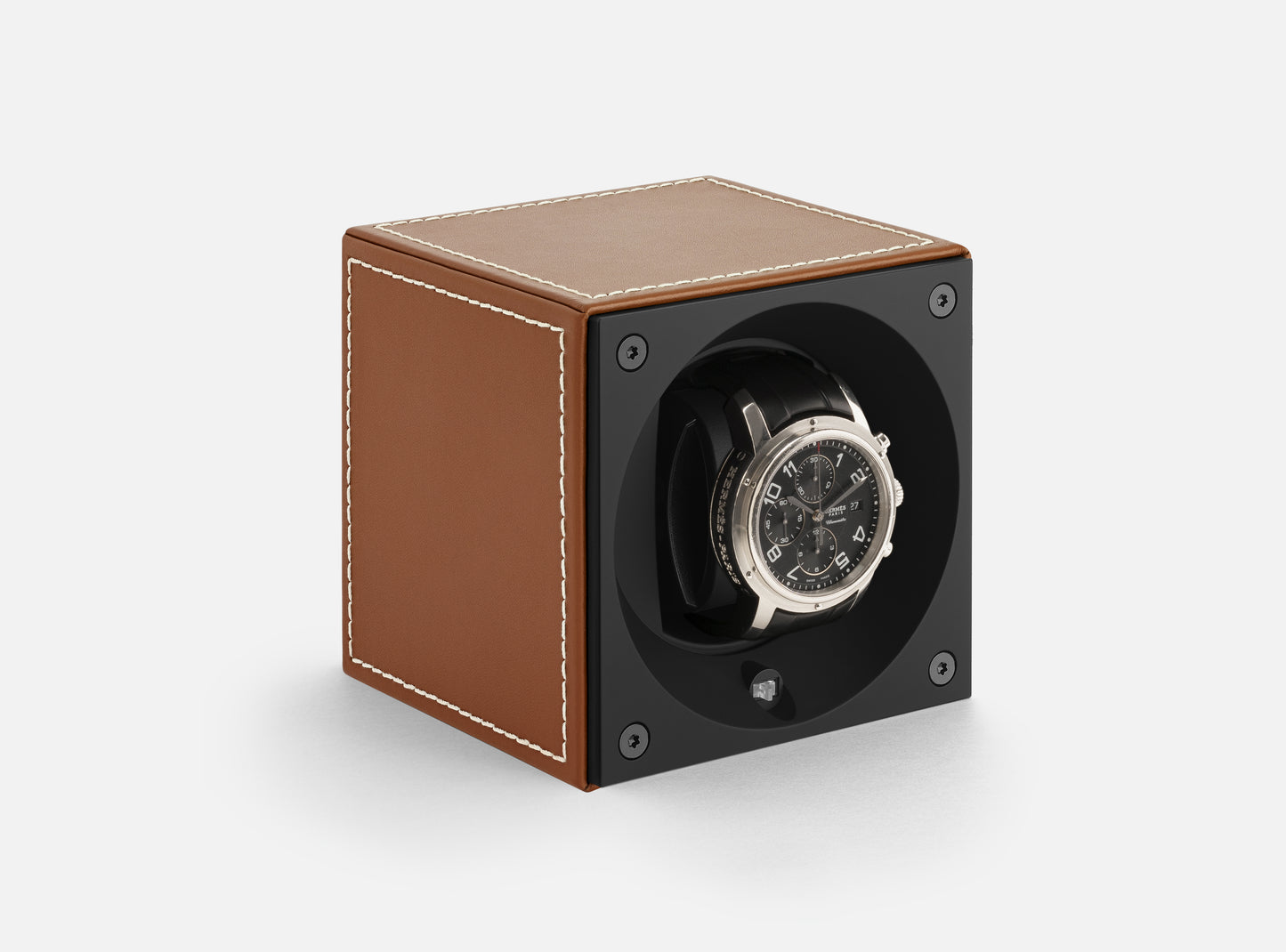 DISCONTINUED & RARE: Cognac Leather with white stitches | 1 watch