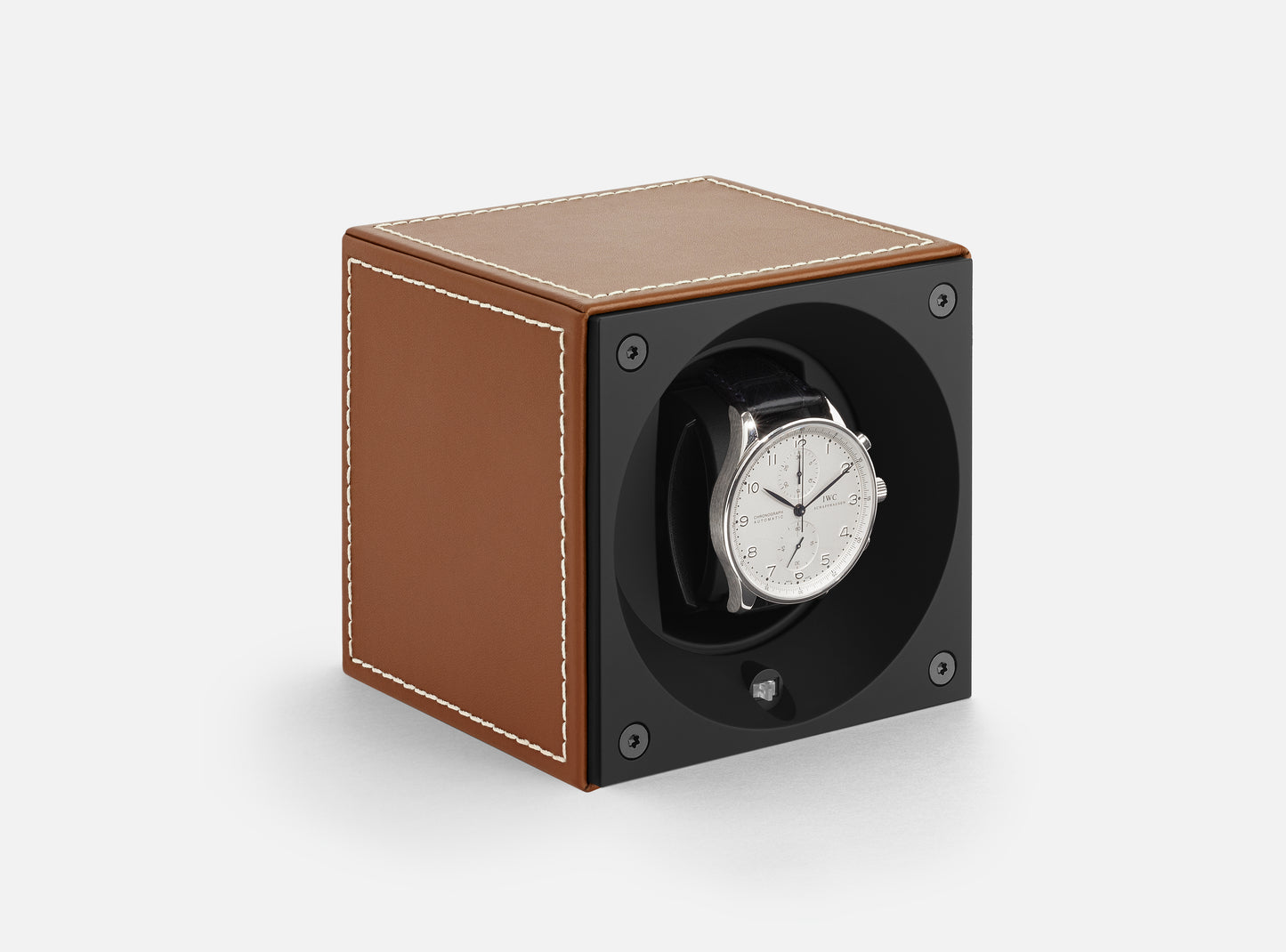 DISCONTINUED & RARE: Cognac Leather with white stitches | 1 watch